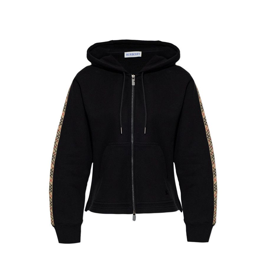 Burberry Burberry Grey Cotton Zip-Up Hoodie (Size XS) | Grailed
