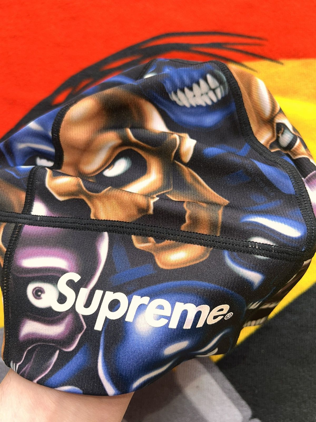 Supreme Supreme Marmot Skull Pile Base Layer Beanie (FW25) cap hat Size ONE SIZE - 12 Thumbnail