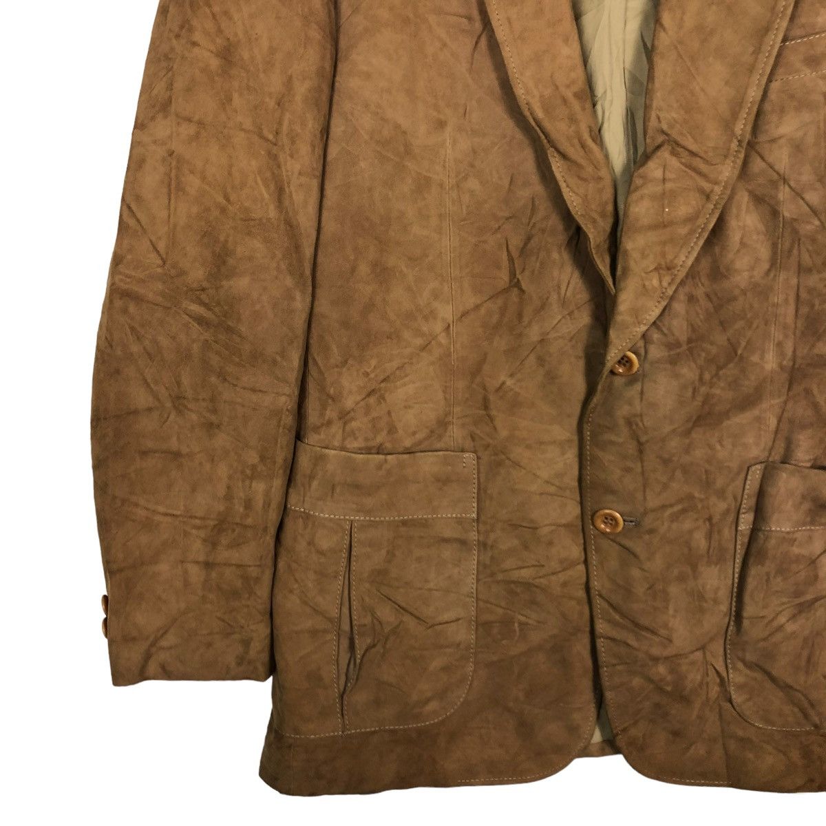 Japanese Brand 🔥90’s Vintage Genuine Leather Jacket Partina Tokyo Japan Size US L / EU 52-54 / 3 - 6 Thumbnail
