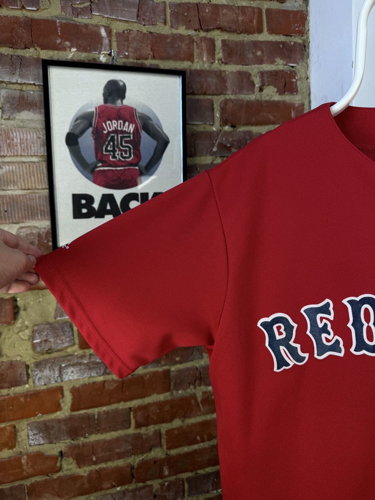 Majestic × Vintage BOSTON RED SOX Majestic Vintage made in USA Baseball Jersey Size US XL / EU 56 / 4 - 3 Thumbnail