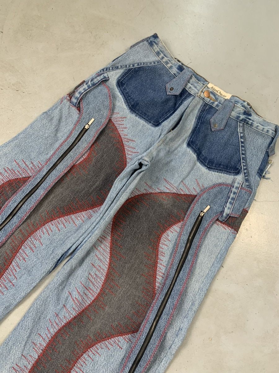 Levi's Vintage upcycled custom baggy denim Size US 32 / EU 48 - 4 Thumbnail