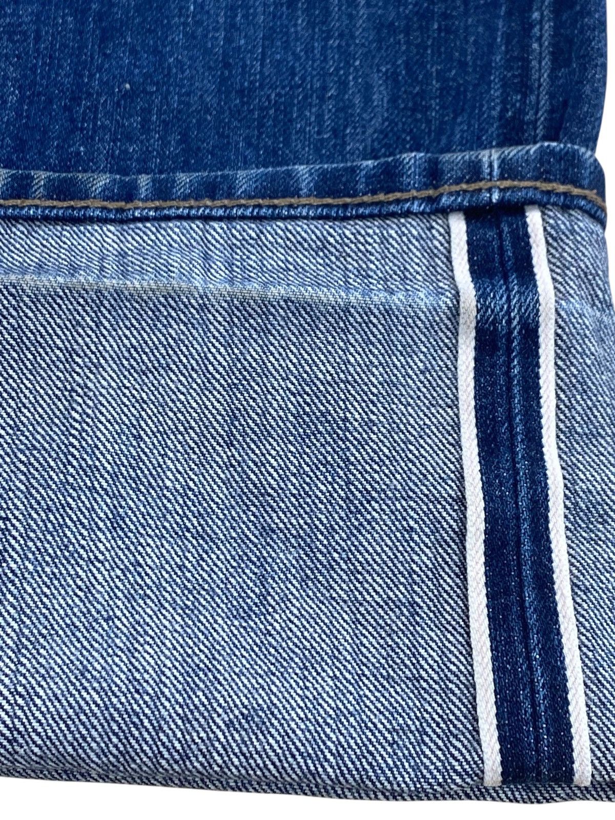Uniqlo Uniqlo Selvedge Faded Wash Loose Jeans Size US 30 / EU 46 - 14 Thumbnail