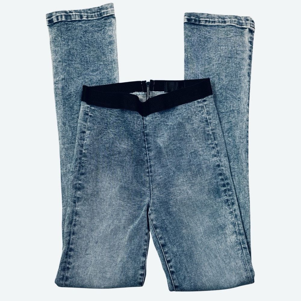 Rta NWT New RTA Lais Slim Leg Elastic Waist Bootcut Jeans Size Size 28" / US 6 / IT 42 - 3 Thumbnail