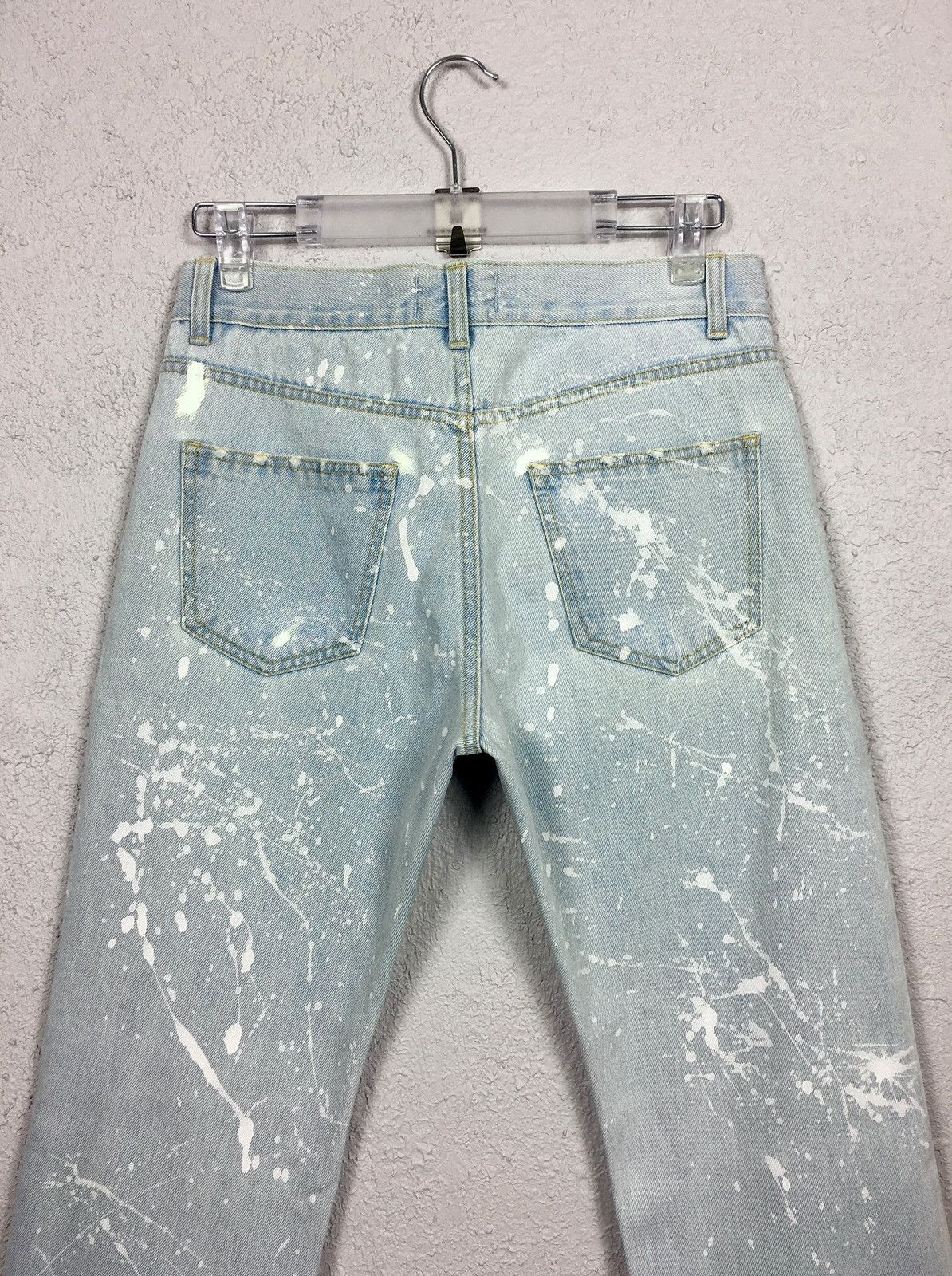 Misbhv × Vintage trousers MISBHV Painted Distressed Denim y2k jeans pants Size US 30 / EU 46 - 3 Thumbnail