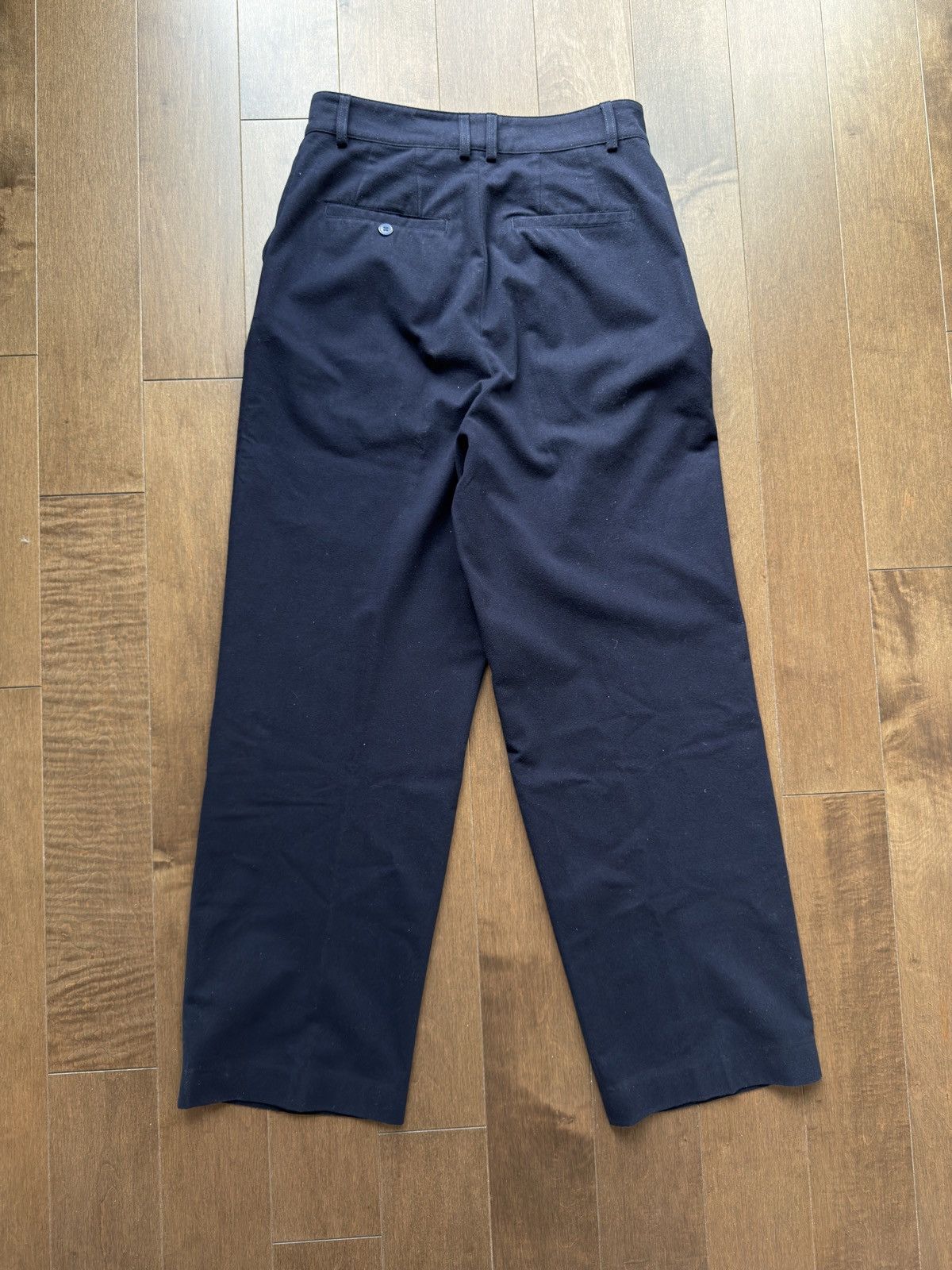 Daniel Simmons Daniel Simmons - Deep Navy Soft Handle Essential Trousers Size US 28 / EU 44 - 6 Thumbnail