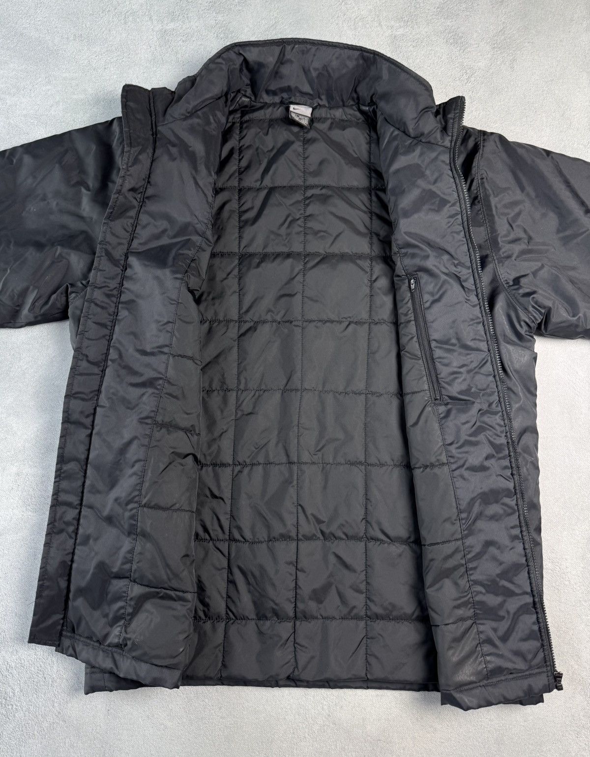 Nike Vintage Nike Drill Big Swoosh Parka Jacket size L Size US L / EU 52-54 / 3 - 8 Thumbnail