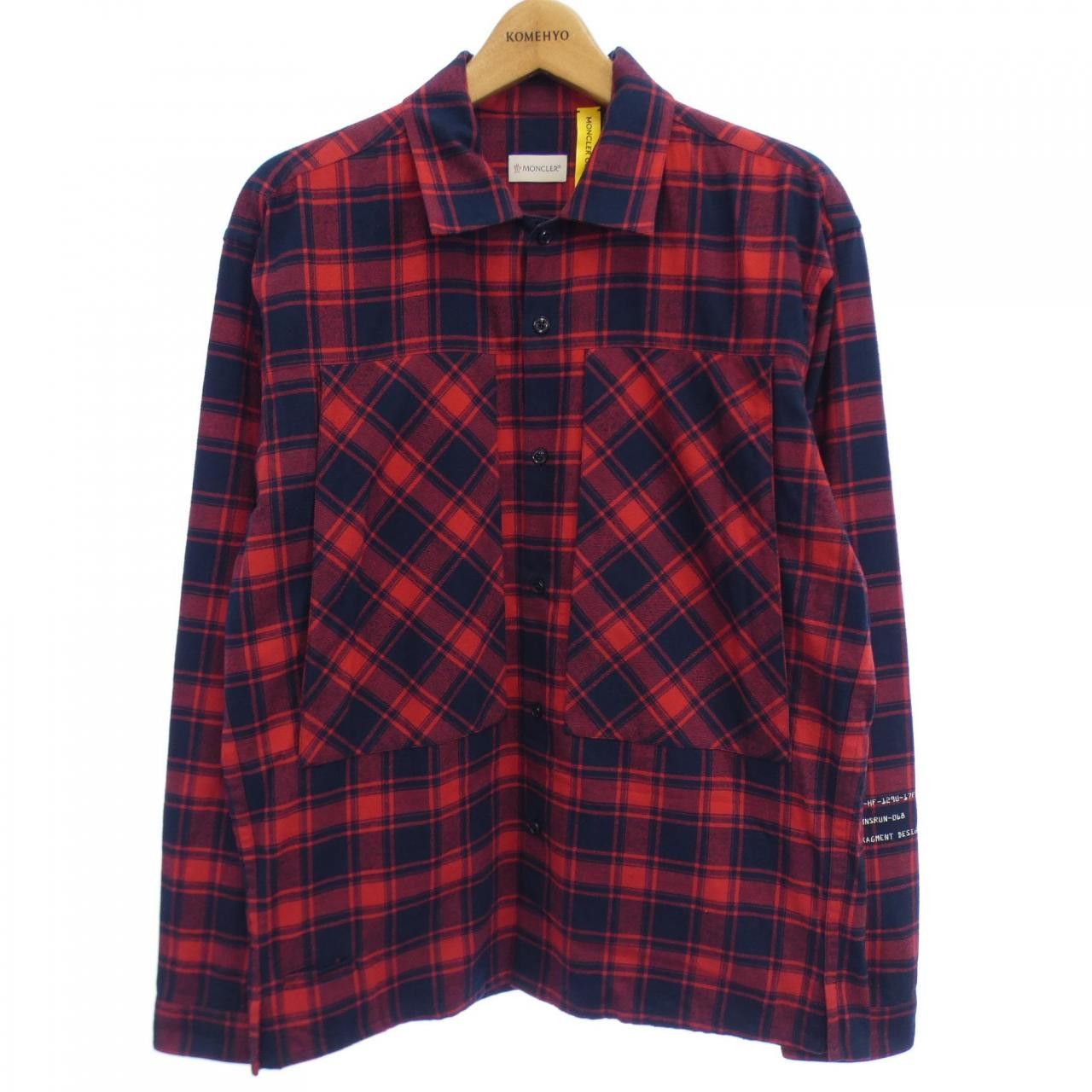 Moncler Moncler Moncler Genius Shirt Cotton Dress Shirt D209U5200101 DUTY FREE for USA Size ONE SIZE - 1 Thumbnail