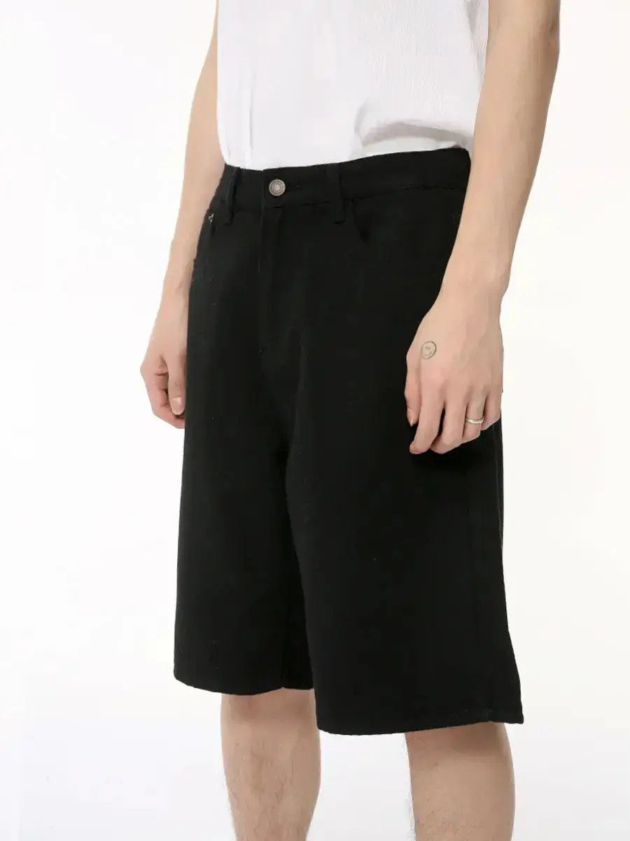 Japanese Brand Retro loose straight casual denim shorts Size US 32 / EU 48 - 2 Thumbnail