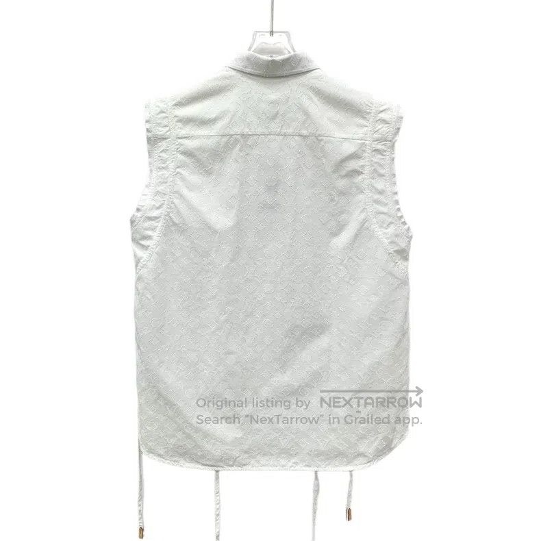 Louis Vuitton Louis Vuitton 22 Summer Stardust white logo jacquard full- Size XS / US 0-2 / IT 36-38 - 2 Thumbnail