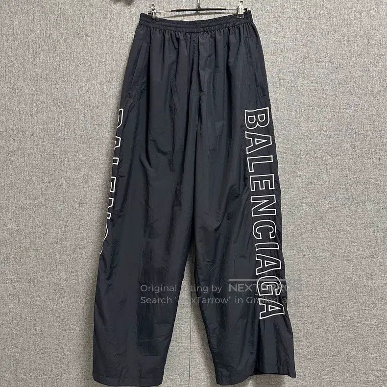 Balenciaga Balenciaga size S Side-embroidered long pants Size US 27 - 1 Thumbnail