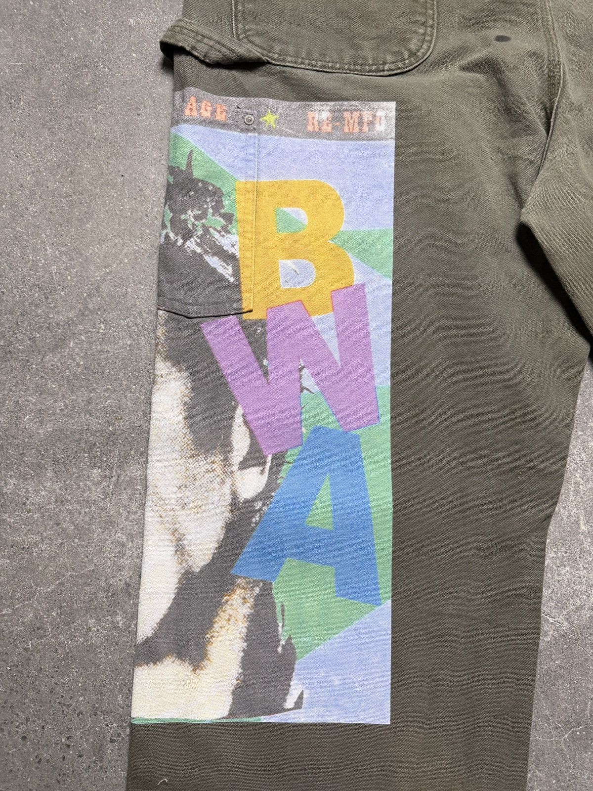 Better With Age Better With Age Knucklehead Double Knee Carhartt Moss Size US 36 / EU 52 - 8 Thumbnail
