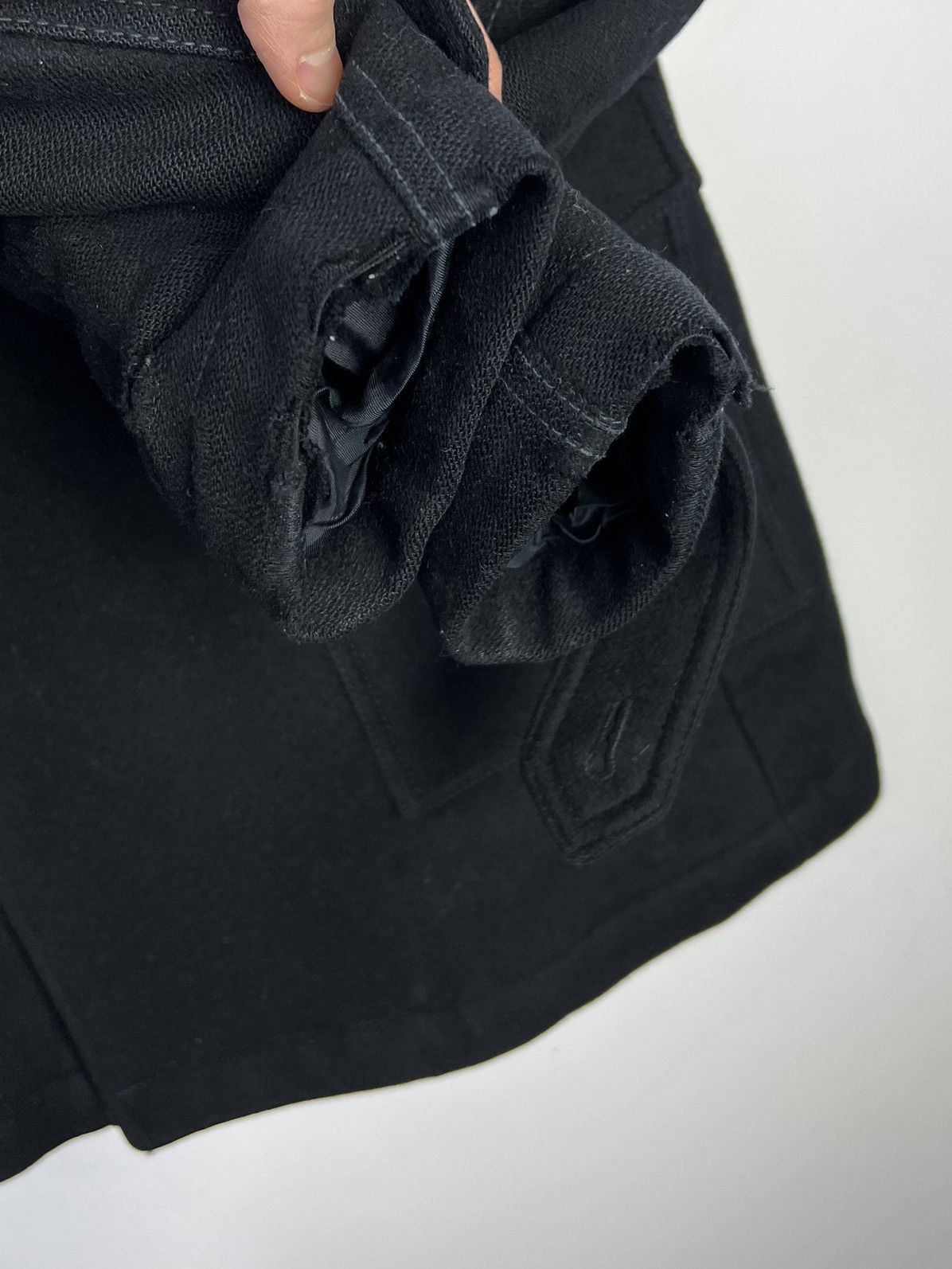 Dolce & Gabbana Dolce & Gabbana Wool Coat Black Size US L / EU 52-54 / 3 - 5 Thumbnail