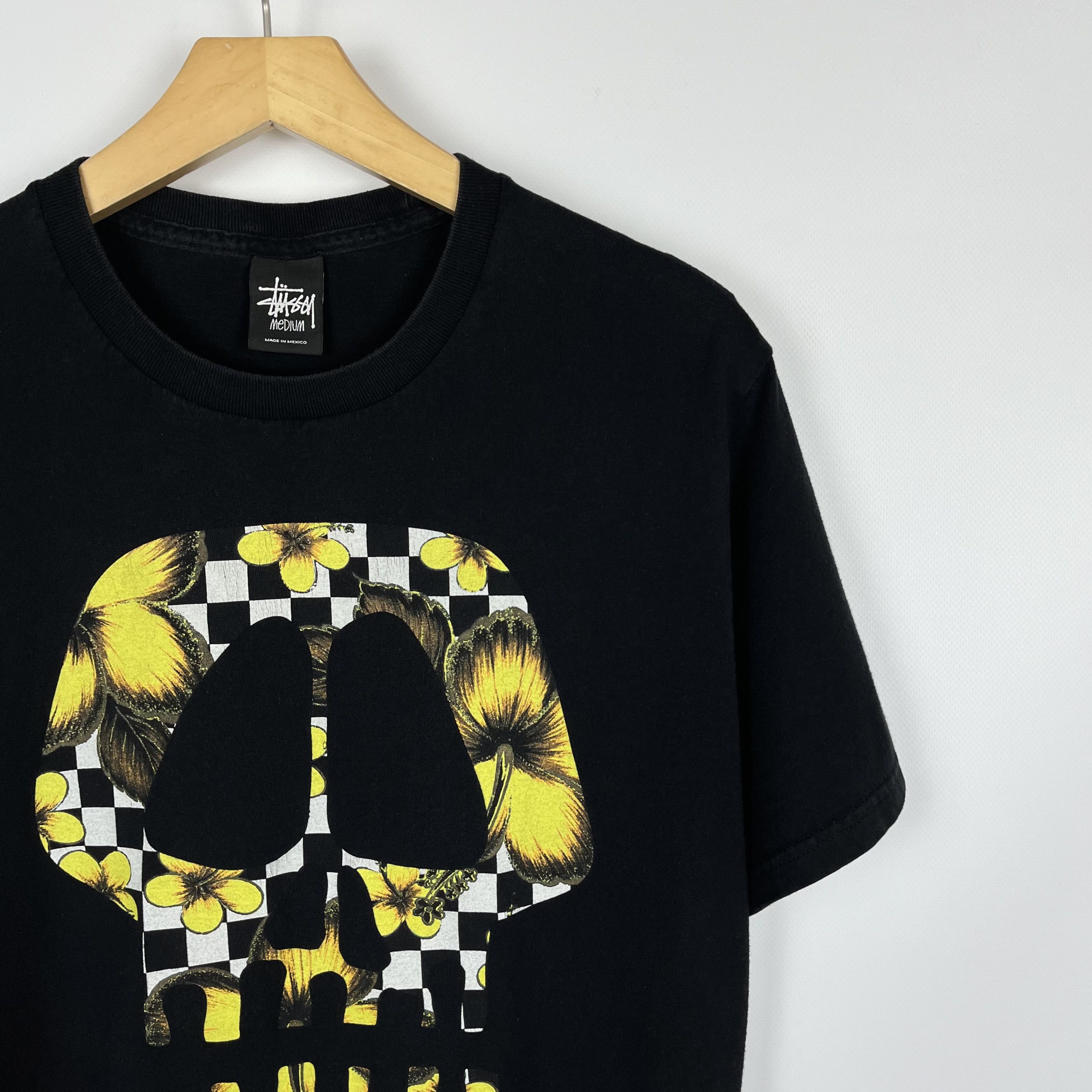 Stussy Vintage Stussy Skull Big Logo T Shirt 2000’s Size US M / EU 48-50 / 2 - 3 Thumbnail