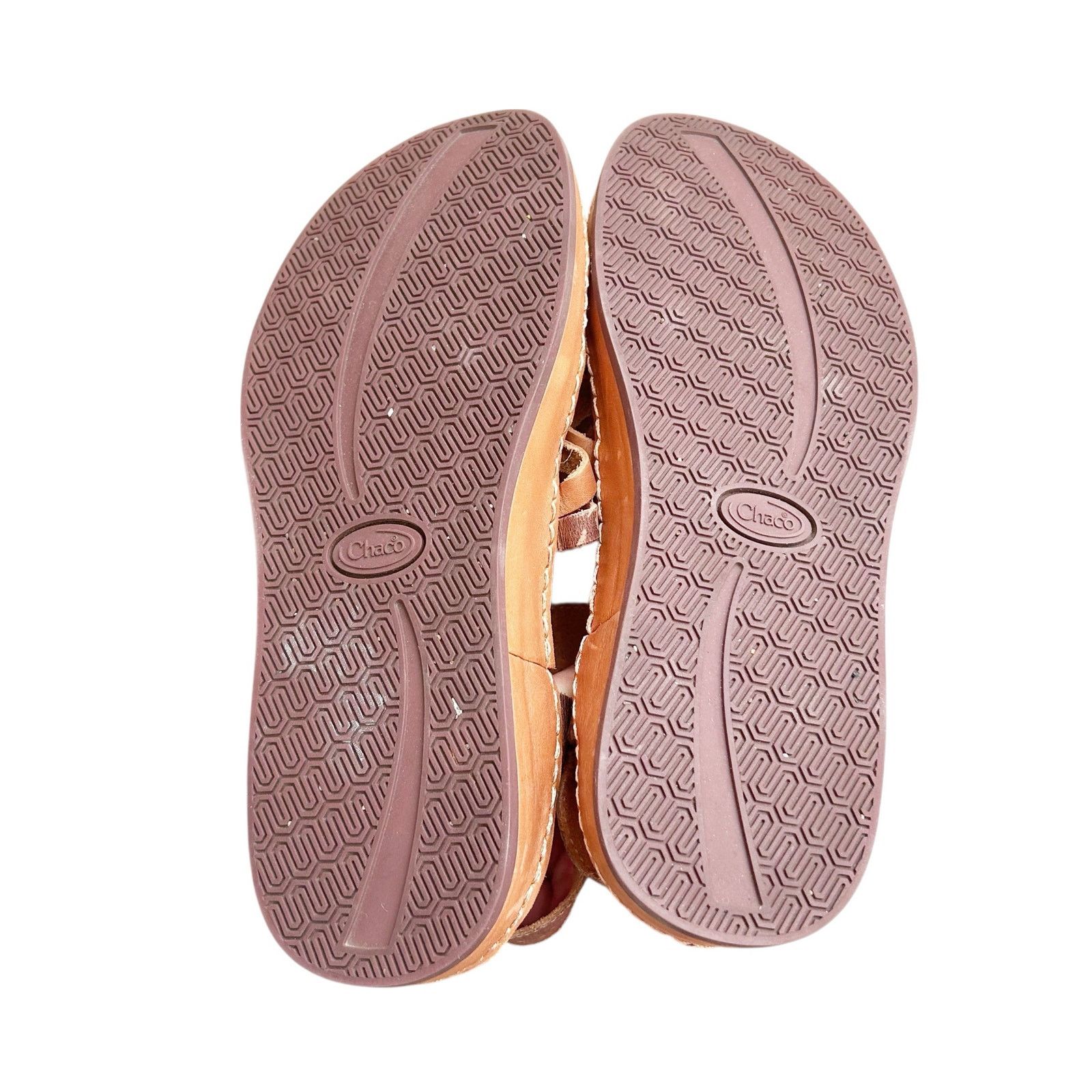 Chaco Chaco Brown Leather Fallon Strappy Sandals Sz 6 Size US 6 / IT 36 - 6 Thumbnail