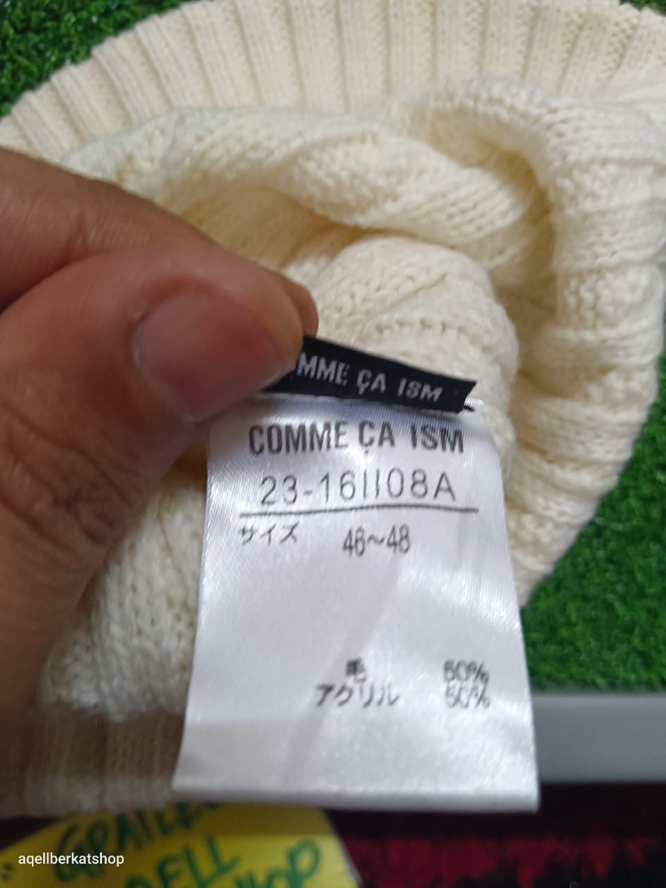 Japanese Brand COMME CA ISM Beanie Size ONE SIZE - 6 Thumbnail