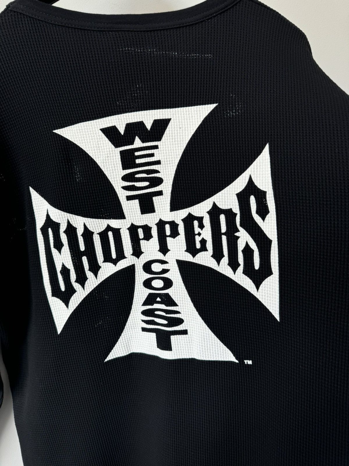 Vintage VINTAGE 90s WEST COAST CHOPPERS THERMAL OVERSIZED FADED RARE Size US XL / EU 56 / 4 - 7 Thumbnail