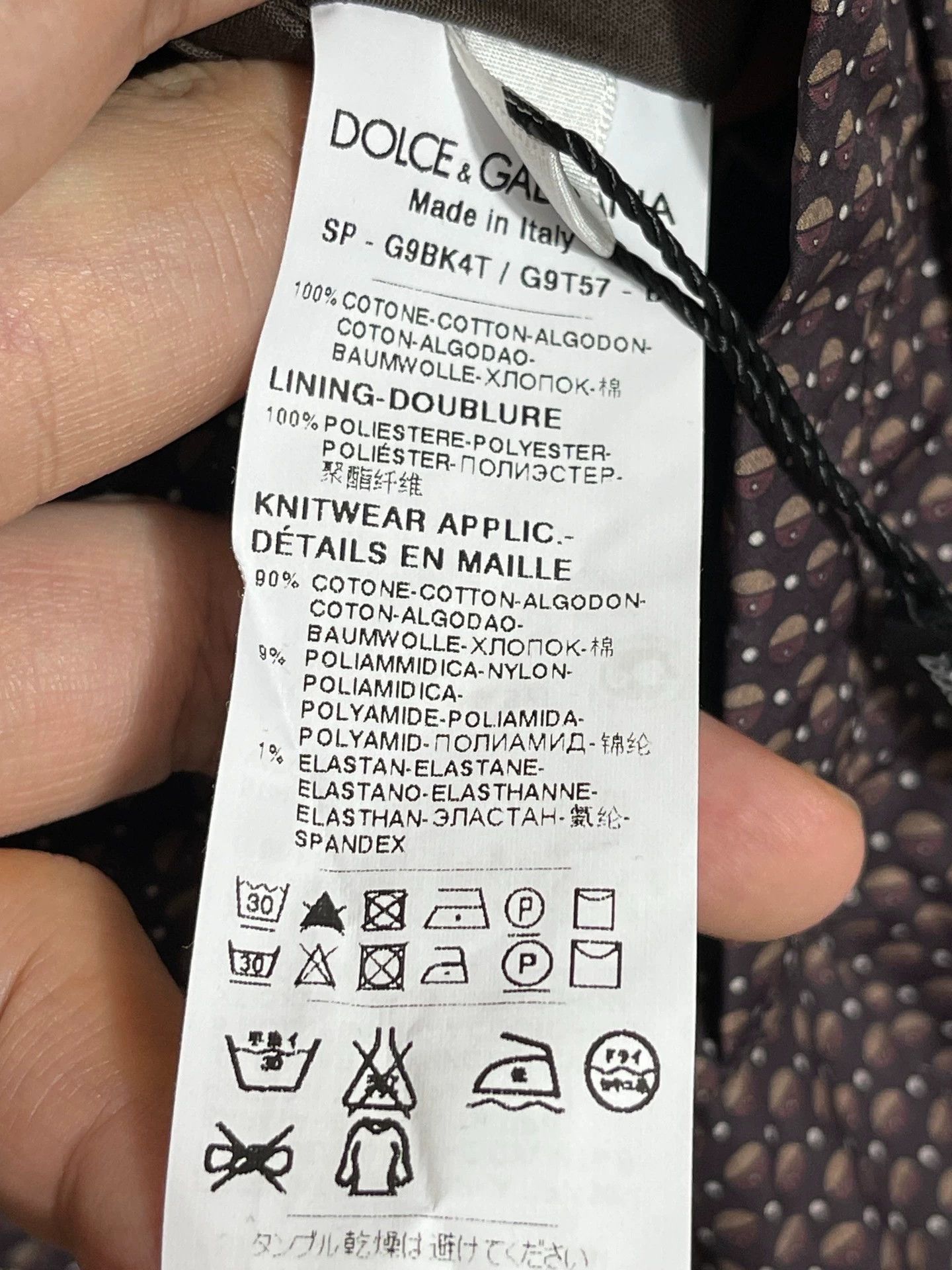 Dolce & Gabbana Dolce & Gabbana Double-Faced Jacket Size 50 Size US M / EU 48-50 / 2 - 7 Thumbnail