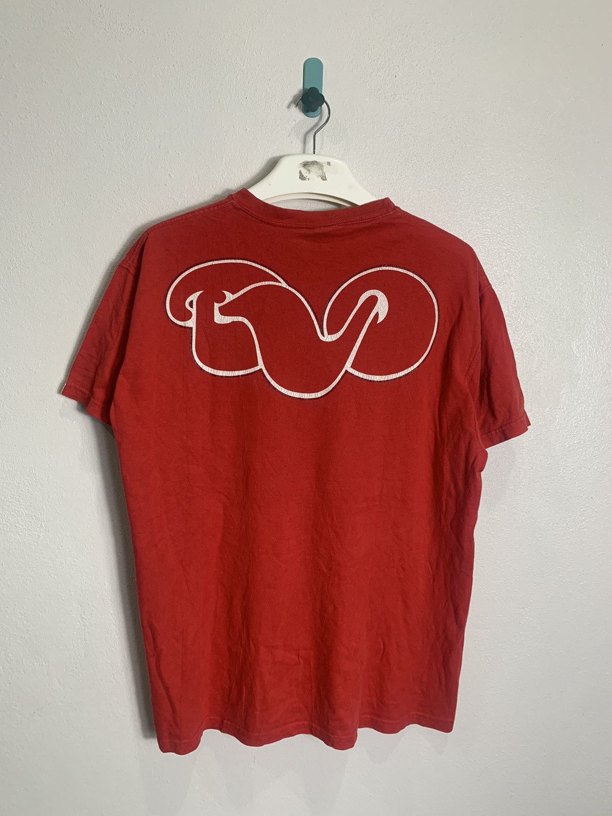 Vintage Devilock centre logo t-shirt Size US XL / EU 56 / 4 - 9 Thumbnail