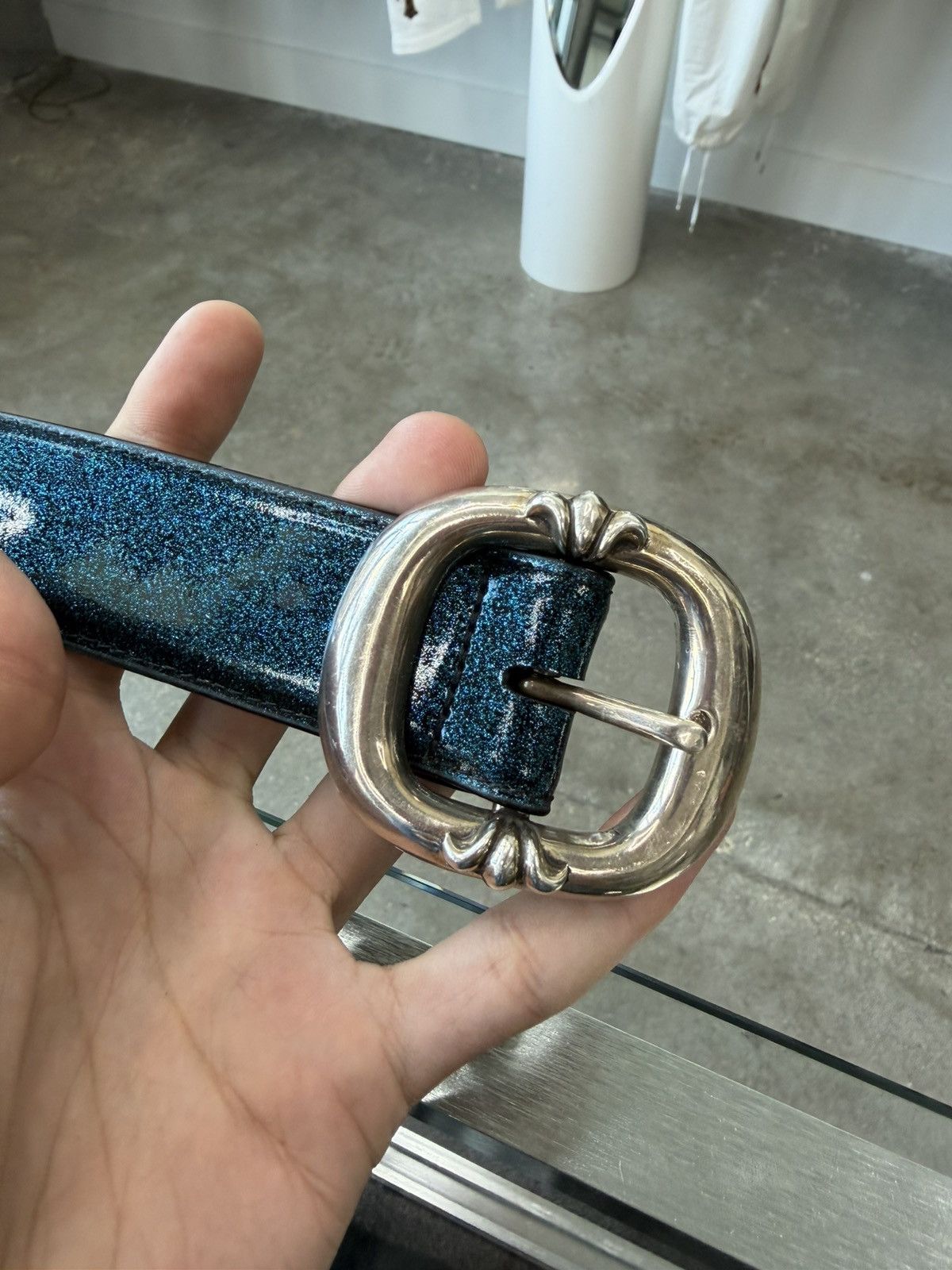 Chrome Hearts Chrome Hearts Blue Glitter Gunslinger Size ONE SIZE - 9 Thumbnail