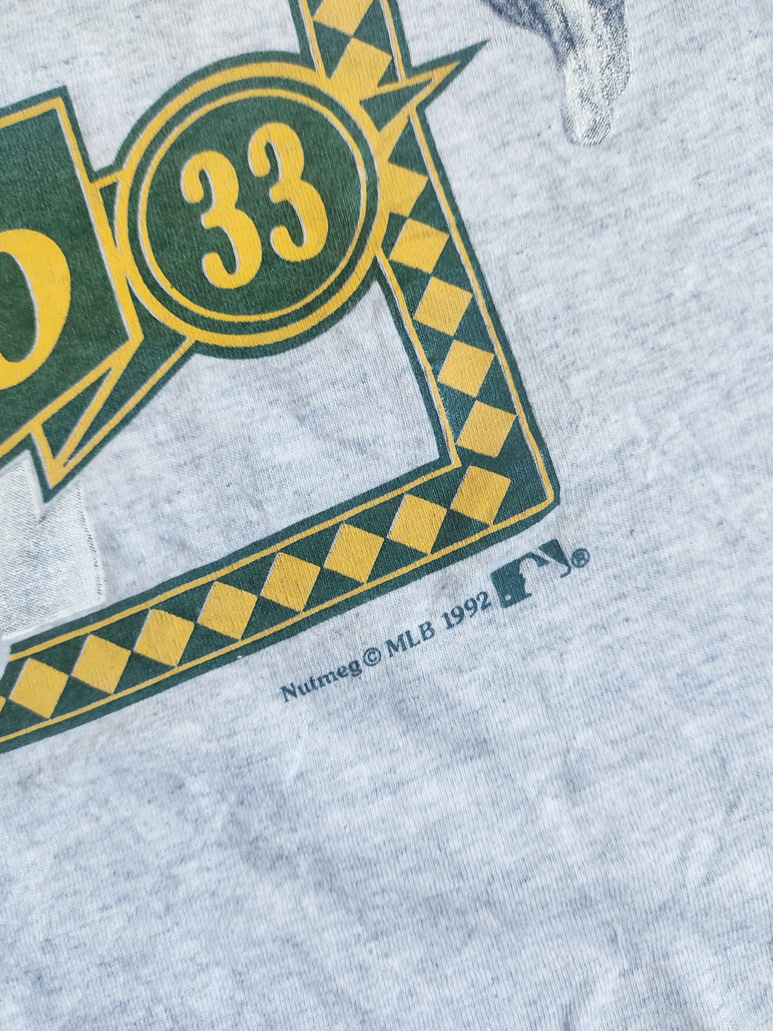 Nutmeg × Vintage Vintage Jose Canseco Oakland Athletics Player 90s T-shirt Size US L / EU 52-54 / 3 - 7 Thumbnail