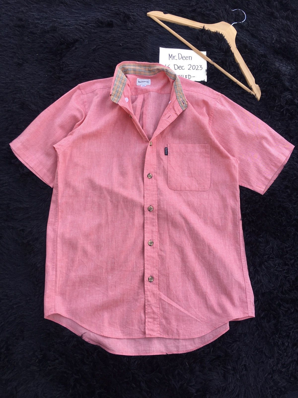 Burberry Rare Vintage Burberry Checkered Buttons Shirt Size US M / EU 48-50 / 2 - 1 Thumbnail