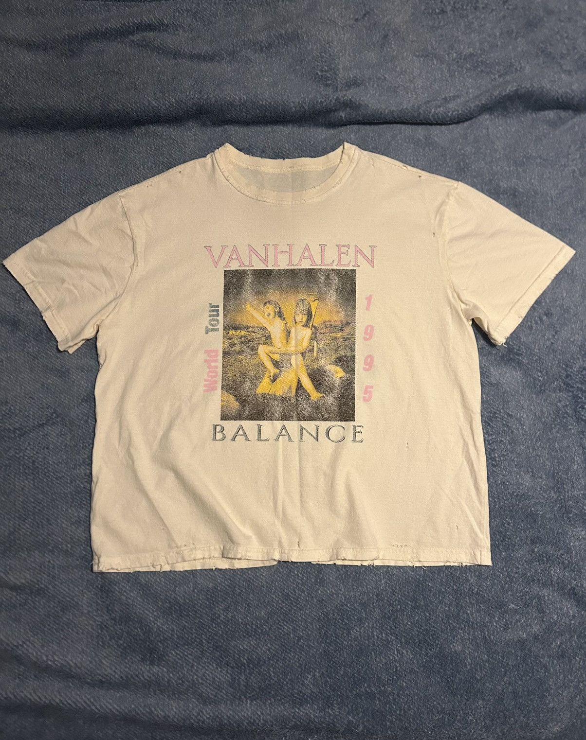 VAN HALEN BALANCE 95-96 TOUR T ビンテージ Van Halen Balance Tour 95-96 T-Shirt - Large | eBay