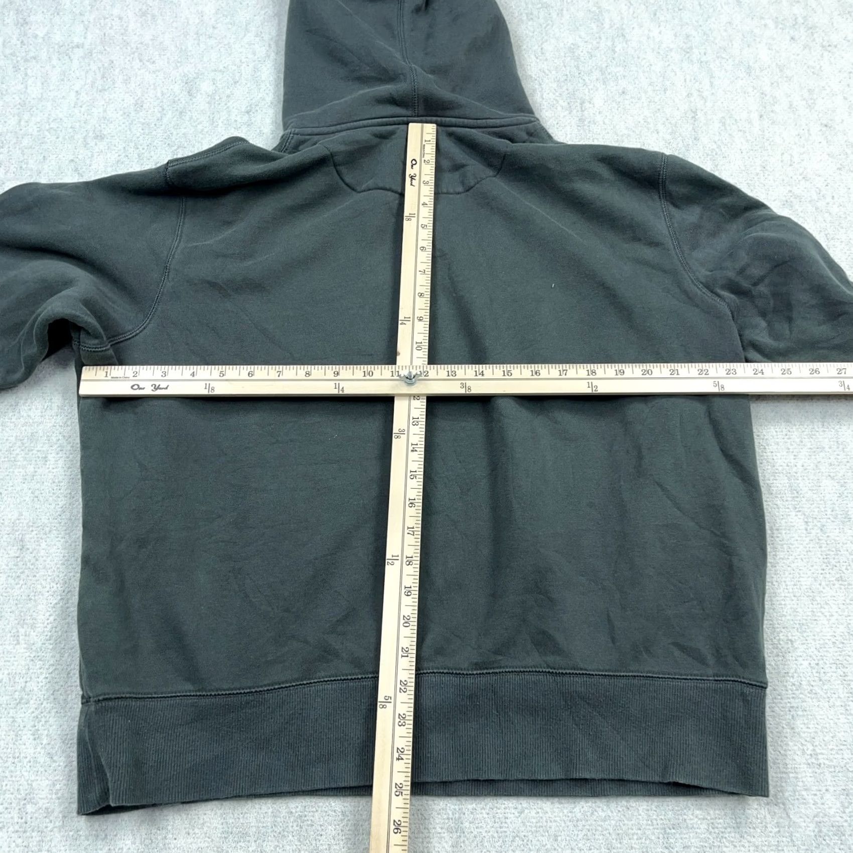 Nike Vintage Nike Hoodie Men XL Green Sweatshirt Script Center Swoosh Hooded Pullover Crew Neck Size US XL / EU 56 / 4 - 7 Thumbnail