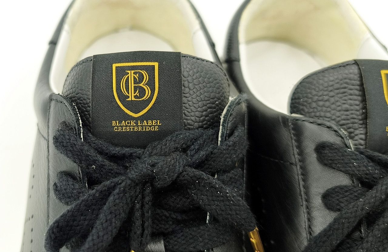 Japanese Brand BLACK LABEL CRESTBRIDGE fringe Leather Sneakers size 9 UK Size US 10 / EU 43 - 8 Thumbnail