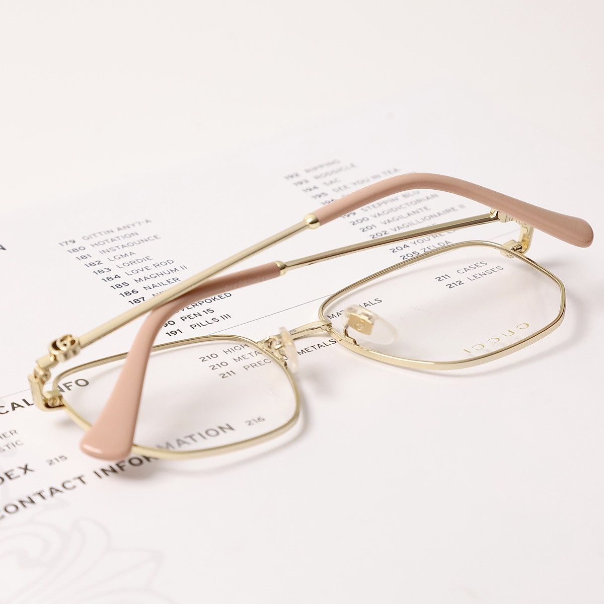 Gucci GUCCI GG1420OK GLASSES Size ONE SIZE - 9 Thumbnail