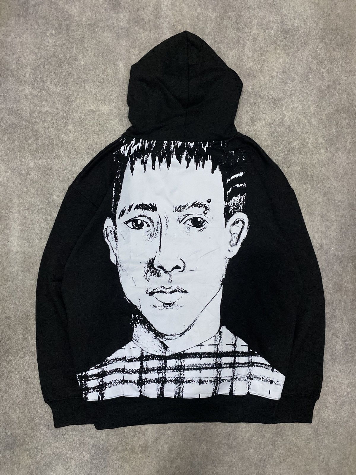 Market NWT CHINATOWN MARKET FACES HOODIE IN BLACK Size US XL / EU 56 / 4 - 3 Thumbnail