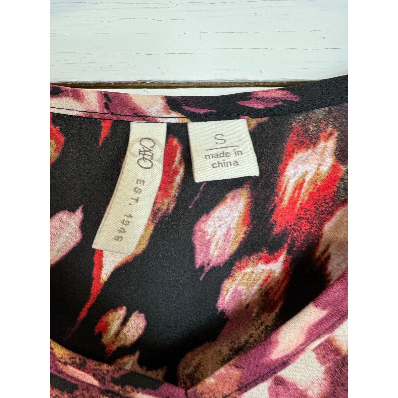 Other Cato Multicolored Blouse Women's Size Small Size S / US 4 / IT 40 - 3 Thumbnail
