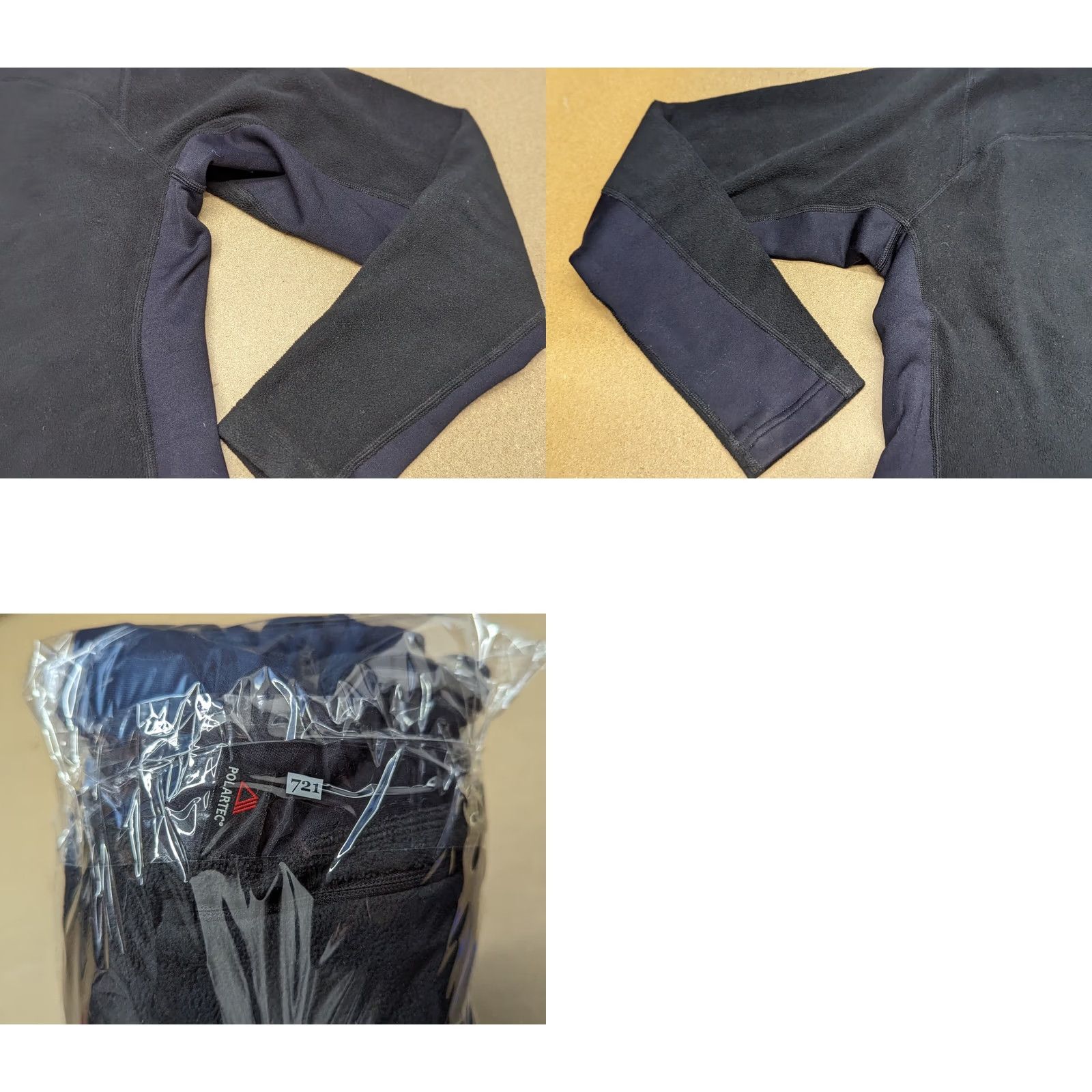Vintage Haglöfs Womens Fleece Jacket Medium Polartec Black Track Jacket Outdoor Running & Walking Wear Size M / US 6-8 / IT 42-44 - 9 Thumbnail