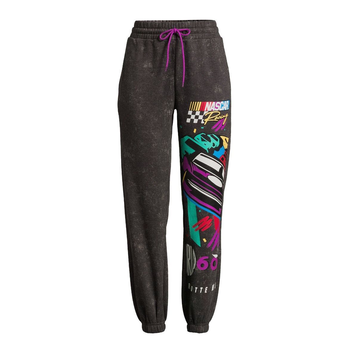 NASCAR Joggers Sweatpants Juniors elasticized waist drawstring XXL Size 42" / US 20 - 5 Thumbnail