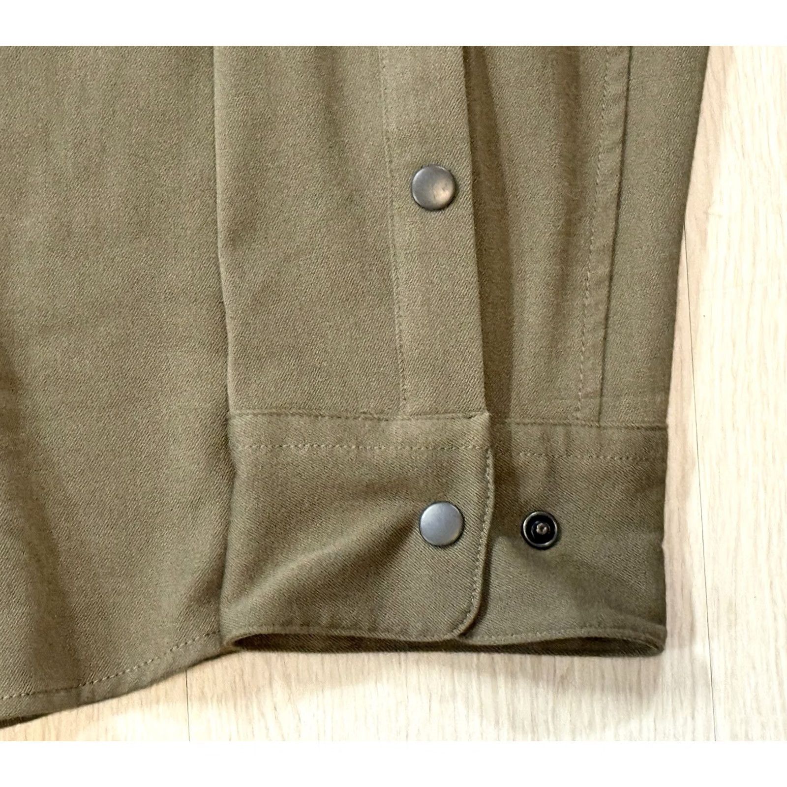Howler Brothers Howler Brothers Stockman Stretch Snapshirt Medium Texas Western Shirt Adults M Green Long Sleeve Button-Up Size US M / EU 48-50 / 2 - 6 Thumbnail