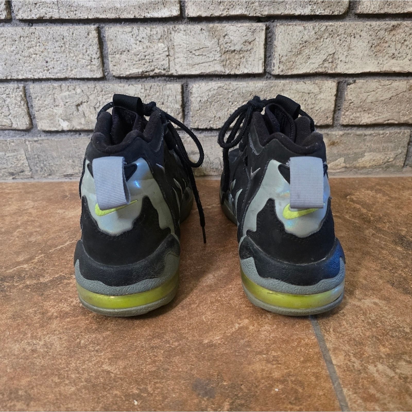 Nike Black Grey Detailed | NIKE | High Top Sneaks Size US 9.5 / EU 42-43 - 4 Thumbnail