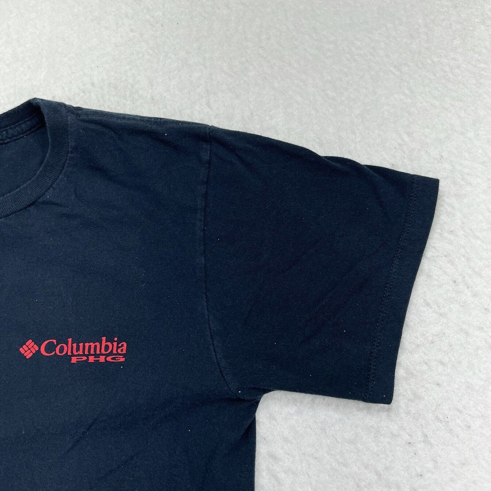 Columbia Columbia Navy Blue Short Sleeve Logo Graphic T Shirt Size US S / EU 44-46 / 1 - 7 Thumbnail