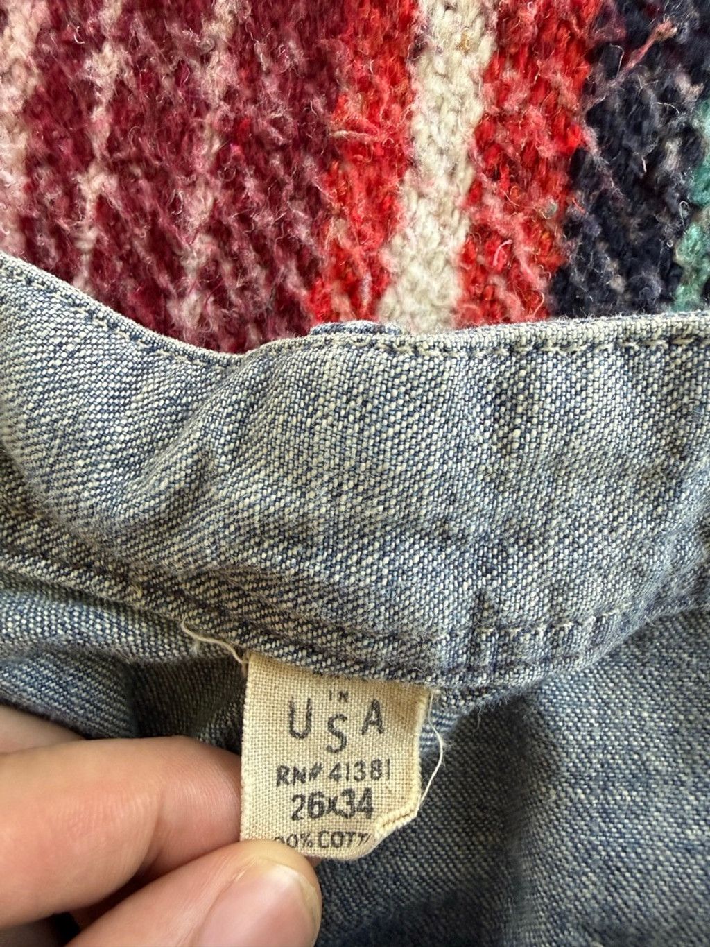 RRL Ralph Lauren 90s RRL Flare Denim Carpenter Pants 26x34 Size 26" / US 2 / IT 38 - 8 Thumbnail