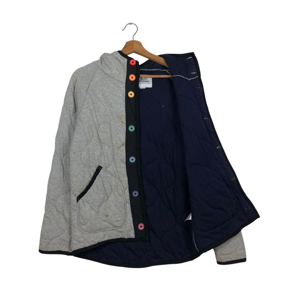 Hysteric Glamour 📌Vintage Biker Jacket Gym Master Quilted Puffer Button Size US S / EU 44-46 / 1 - 13 Thumbnail