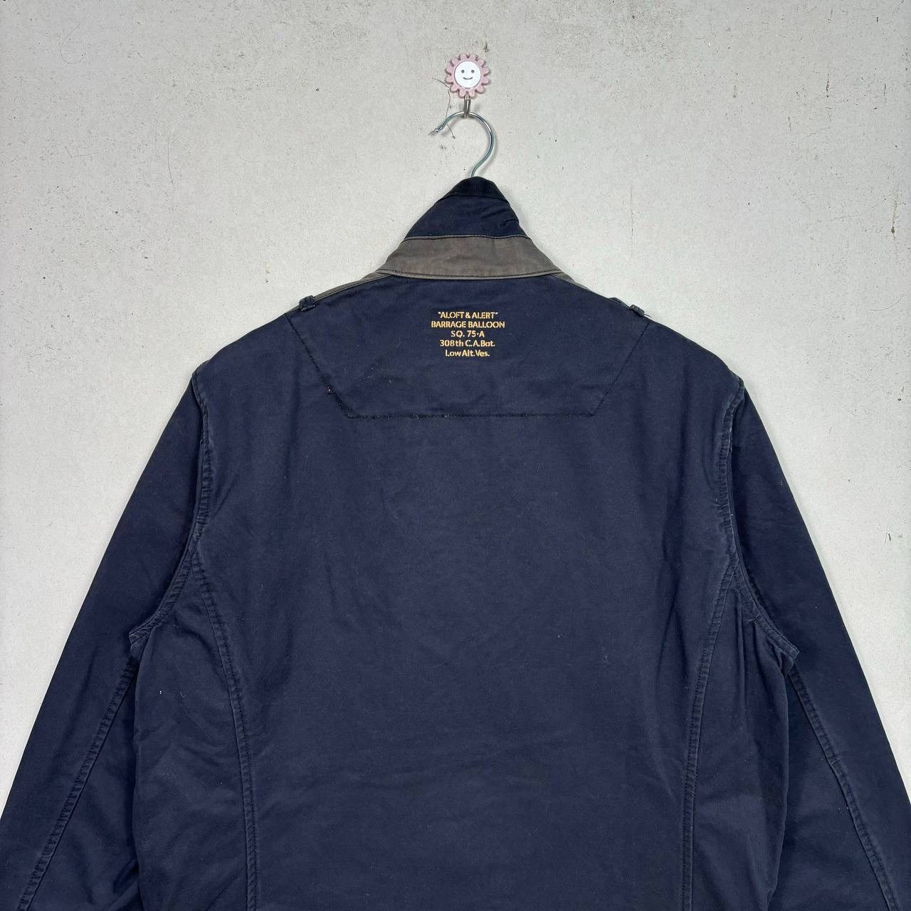Avirex Avirex Type D-1 Navy Canvas Flight Jacket XL Army Air Corps Size US XL / EU 56 / 4 - 4 Thumbnail