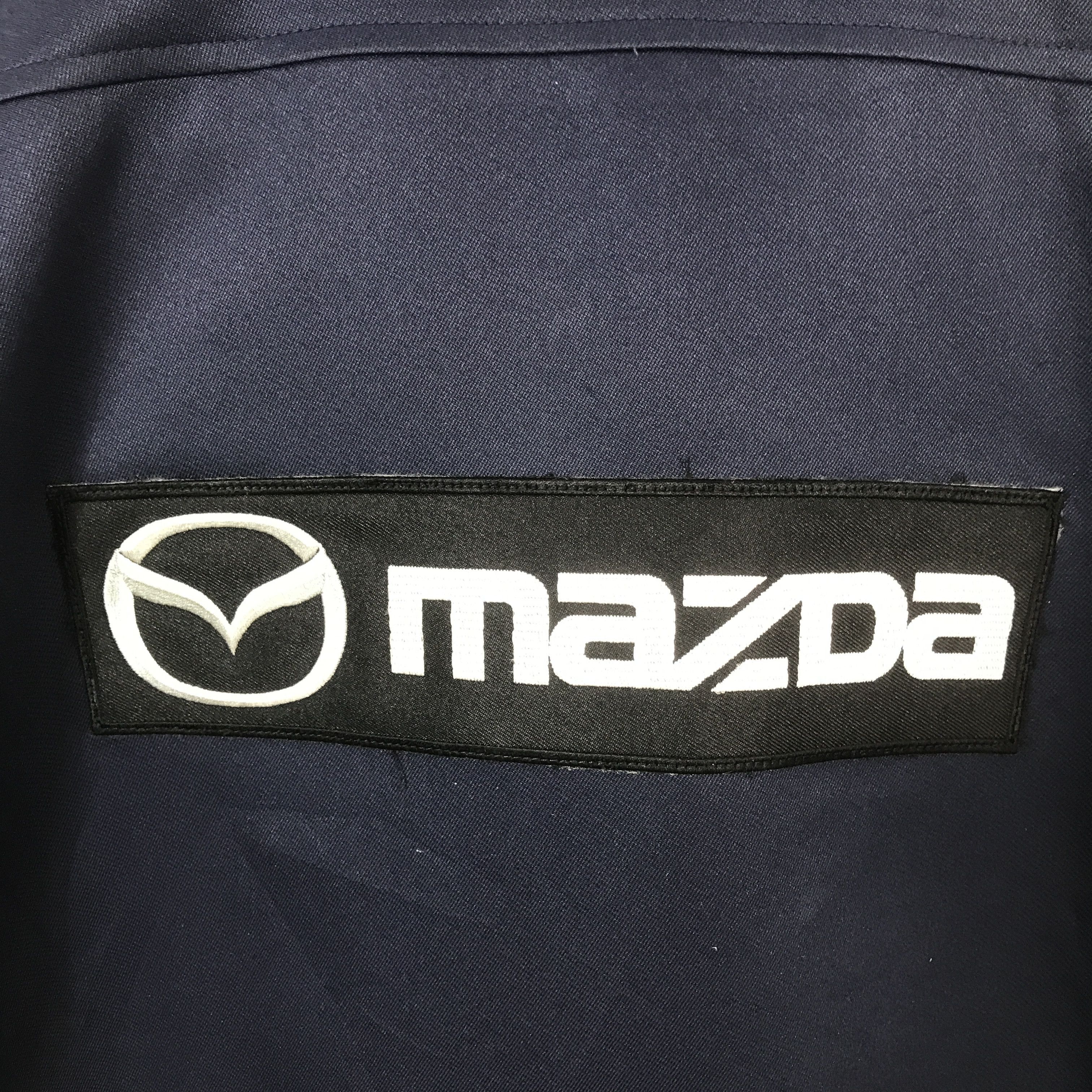 Japanese Brand Vtg Mazda Racing Motorsport uniform custom jacket K64B11 Size US L / EU 52-54 / 3 - 5 Thumbnail