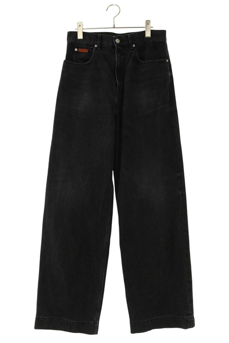 Stussy × Vintage Stussy Big Ol Jeans Black Men's Size 30 (34/30