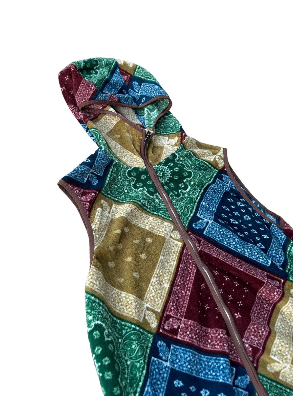 GRN Grn bandana outdoor jacket sleeveless hoodie Size US M / EU 48-50 / 2 - 5 Thumbnail