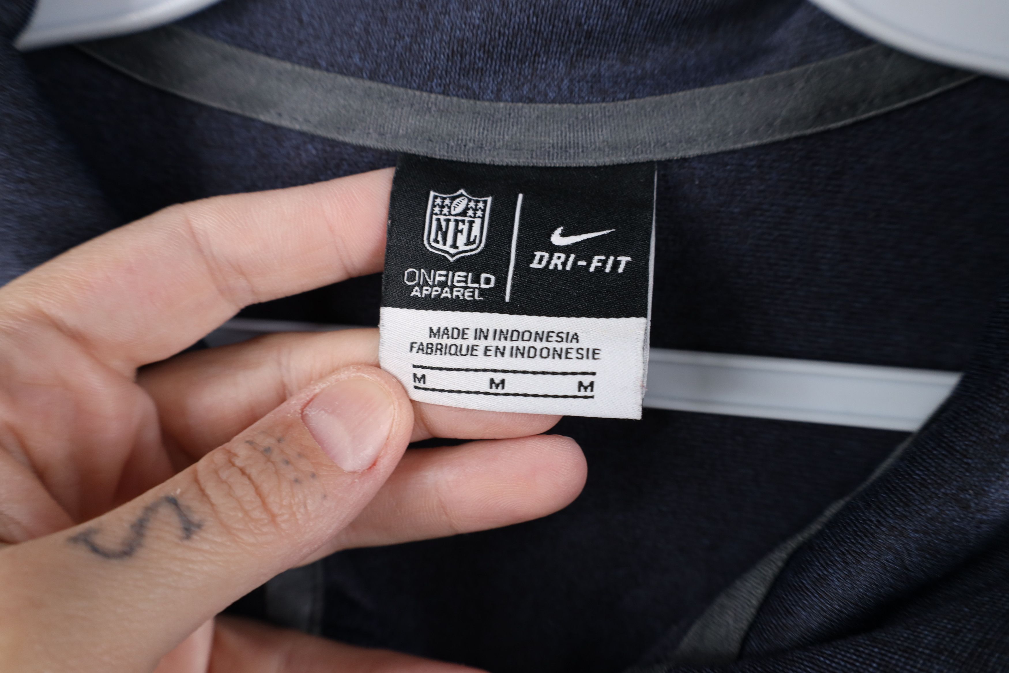 Nike Nike On Field Chicago Bears Half Zip Pullover Jacket Size US M / EU 48-50 / 2 - 10 Thumbnail