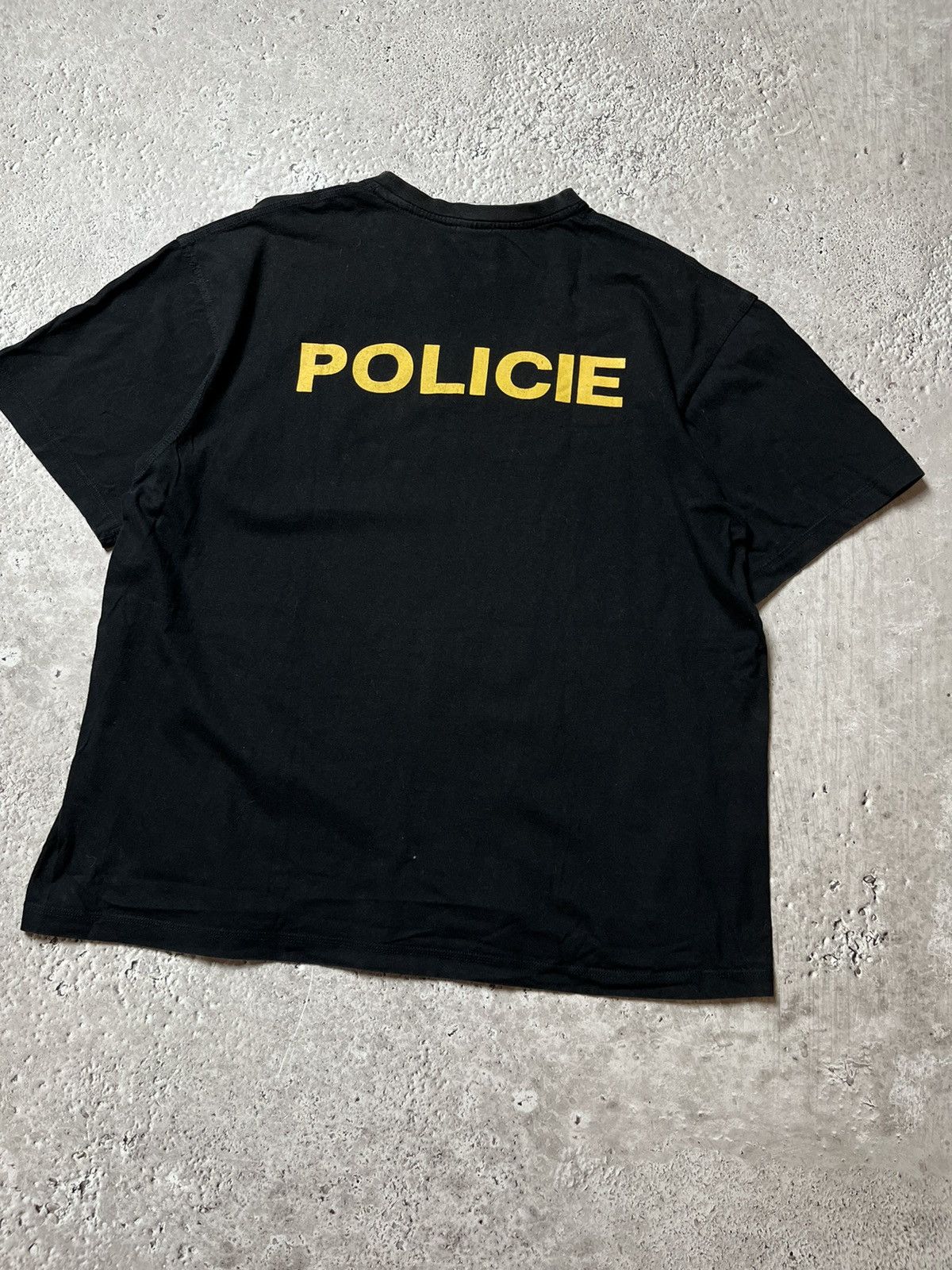 Japanese Brand × Vintage Policie Police polizei vetements tee t-shirt vintage Size US XL / EU 56 / 4 - 7 Thumbnail