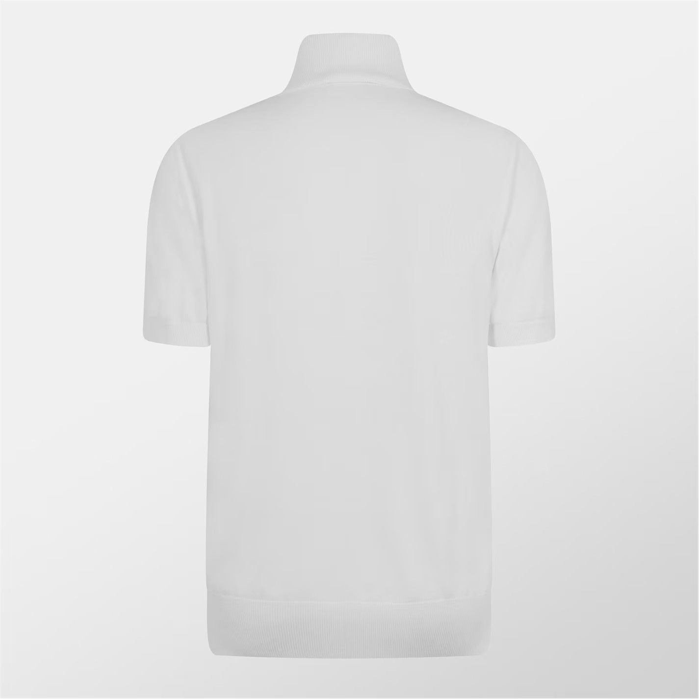 Dolce & Gabbana o1g2r1mq0426 Short Sleeve Turtleneck Knitted Top in White Size US M / EU 48-50 / 2 - 2 Thumbnail