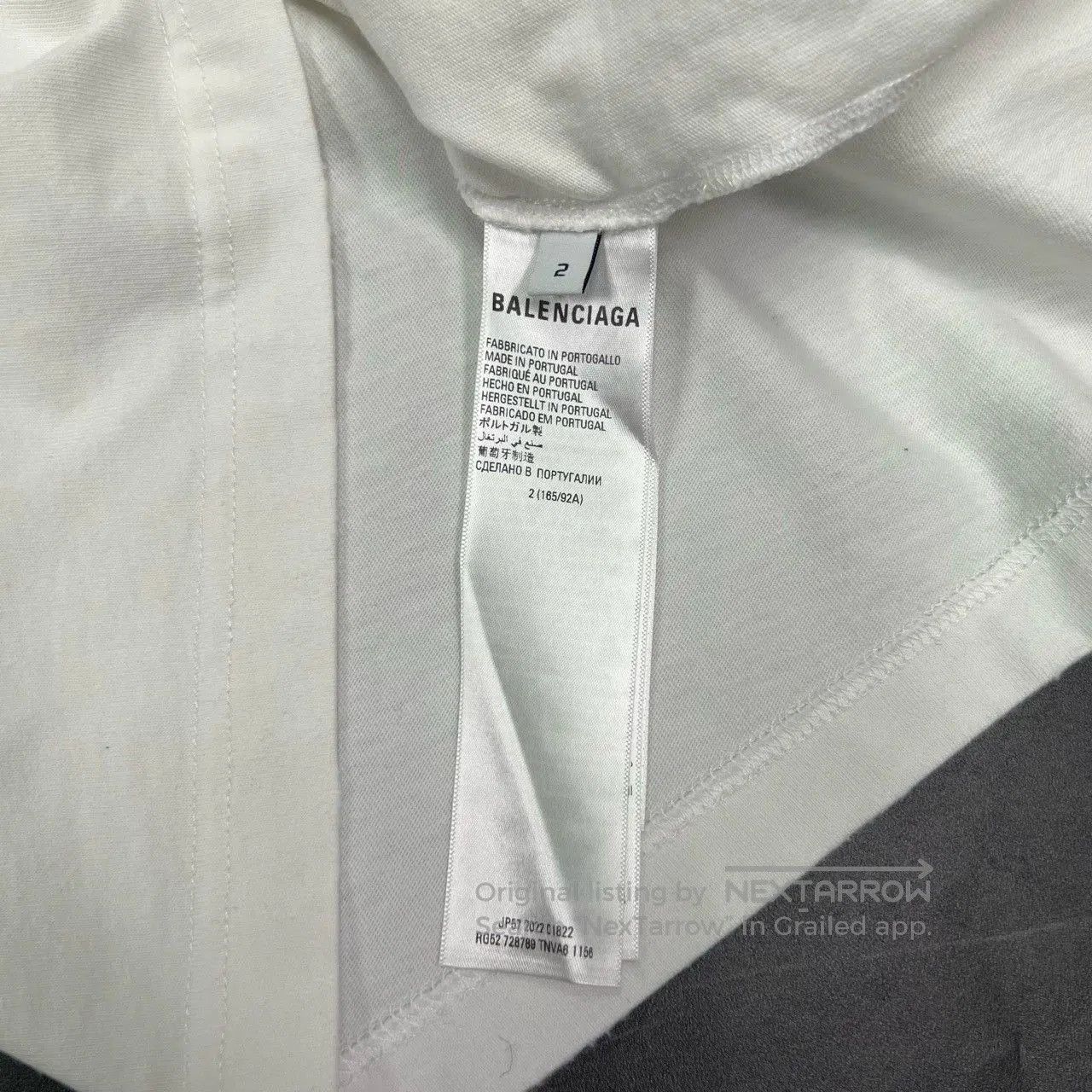 Balenciaga Balenciaga x Adidas collaborative long-sleeve top. Size US S / EU 44-46 / 1 - 5 Thumbnail