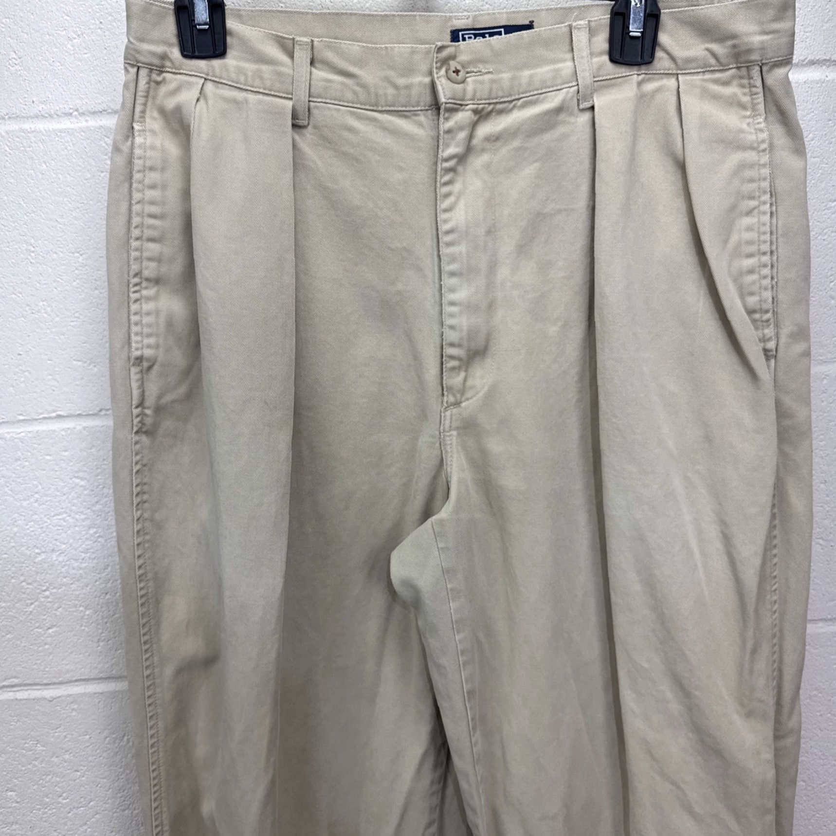 Polo Ralph Lauren Vintage Polo Ralph Lauren Chino Pants Men’s Size 33 Khaki Cotton Straight Leg 5-Pocket Size US XS / EU 42 / 0 - 4 Thumbnail