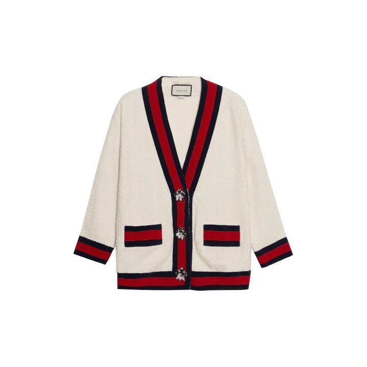Gucci Gucci Colorblock Tweed Jacket for Women-2507 Size XS / US 0-2 / IT 36-38 - 8 Thumbnail