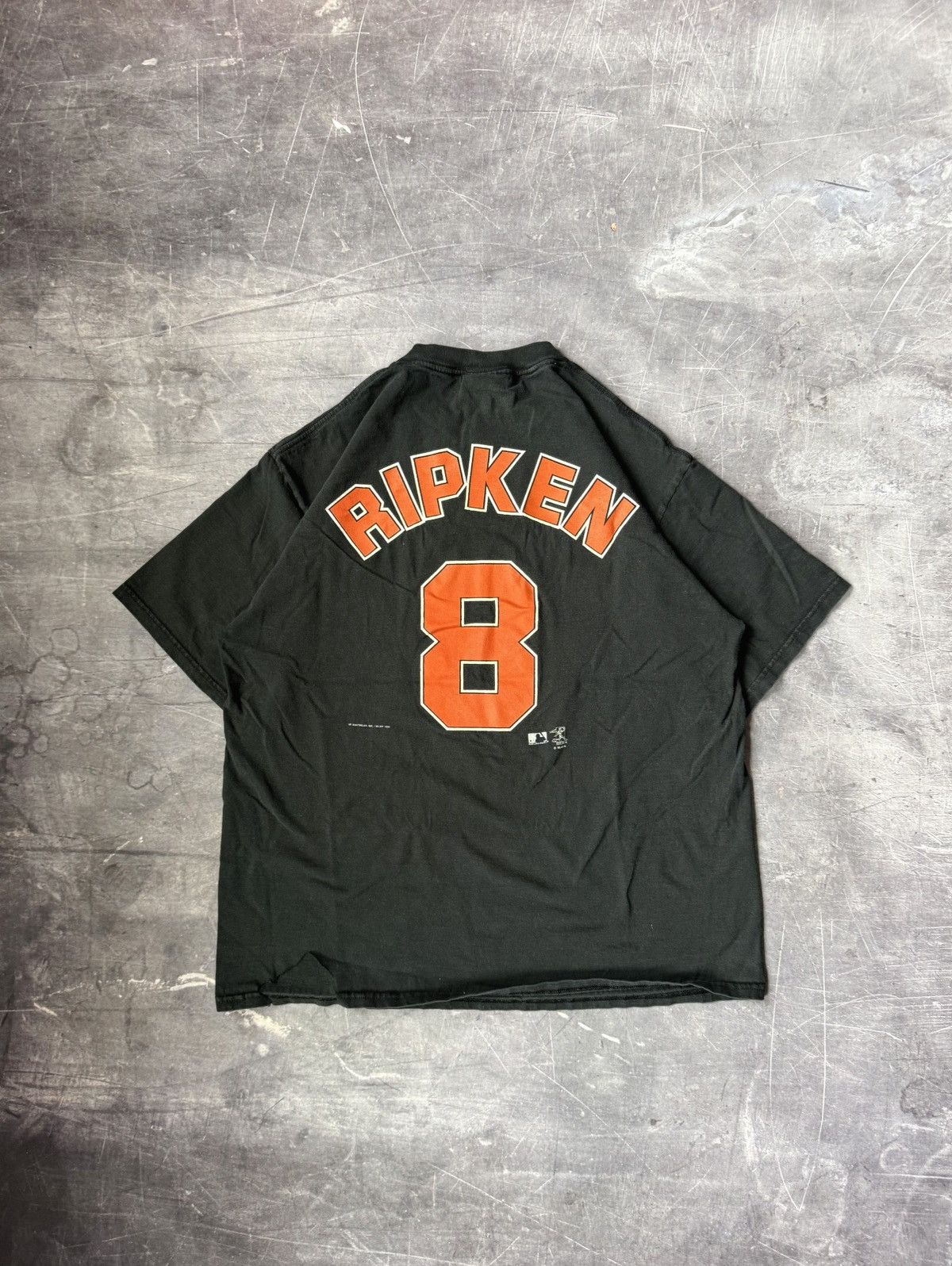 Lee Vintage Baltimore Orioles Cal Ripken MLB Lee T-shirt (XL) Size US XL / EU 56 / 4 - 1 Thumbnail