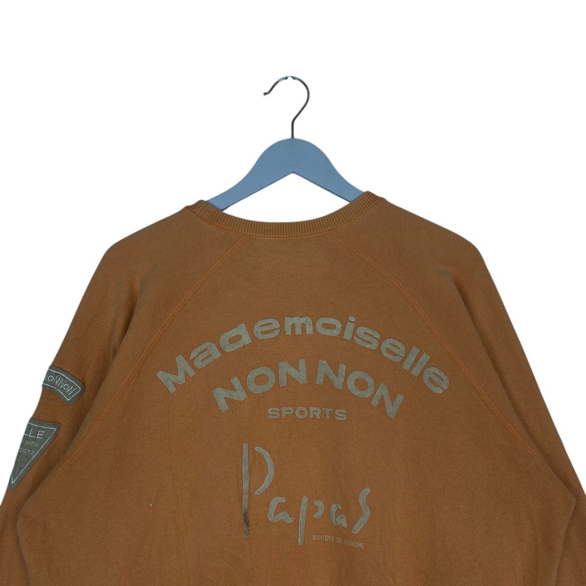 Other Vintage 90s Papas Crewneck Sweatshirt Orange Pullover Size L Size US L / EU 52-54 / 3 - 7 Thumbnail